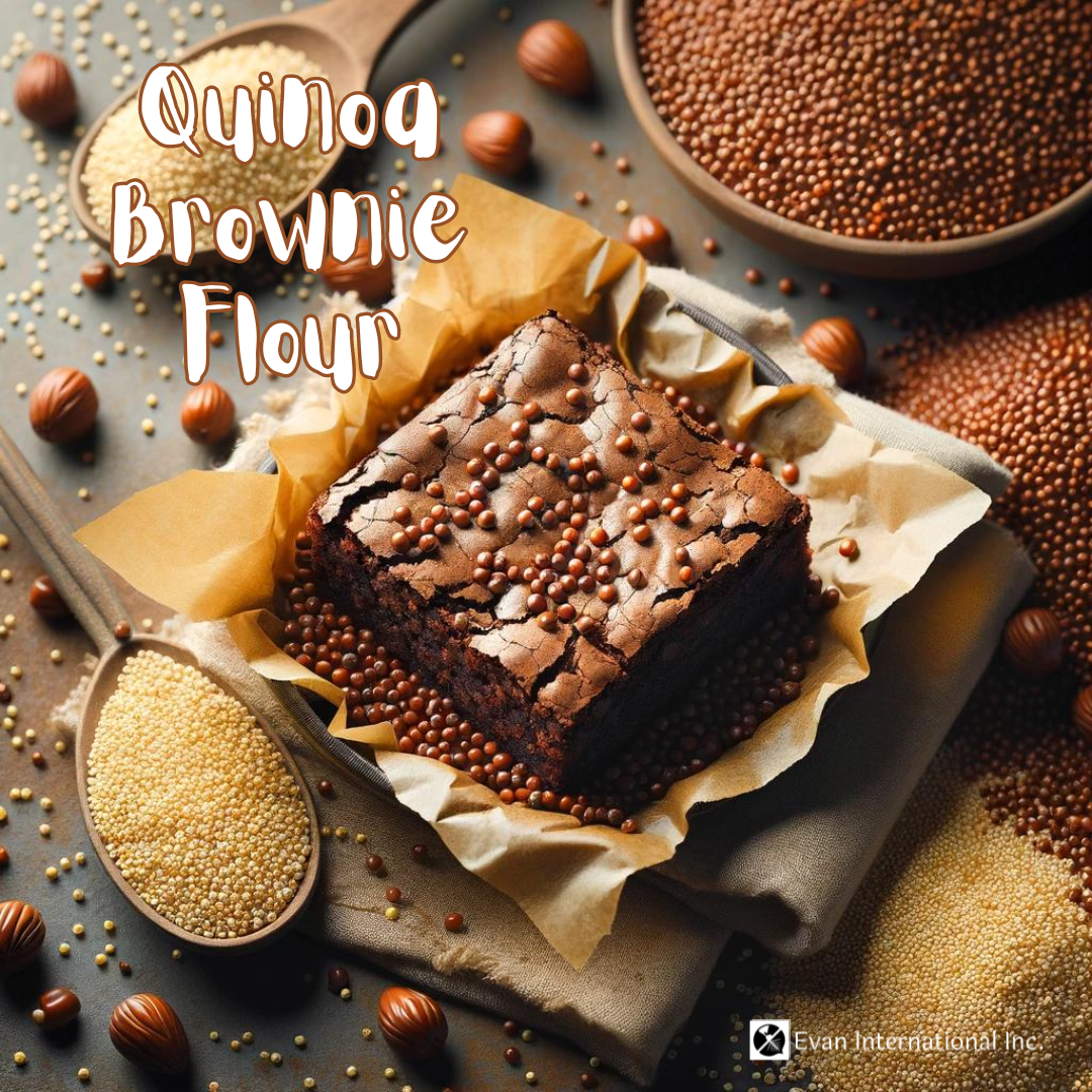 Quinoa Brownie Flavored Pre-Mix Flour